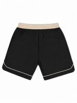 Baller Embroidered Cotton Shorts