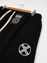 Heavy Weight Embroidered Sweat Baggy Pants