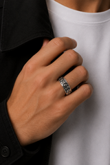 Sterling Silver Apocalypse Ring