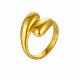 Woman's 18K Gold Opposite Attraction Ring