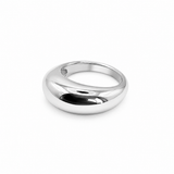 Woman's Sterling Silver Baddie Ring