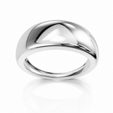 Woman's Sterling Silver Baddie Ring