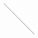 Sterling Silver 3mm Moissanite Tennis Bracelet