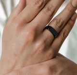 Titanium Rectangle Signet Ring