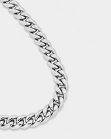 9mm Sterling Silver Cuban Link Chain