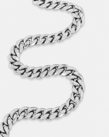 9mm Sterling Silver Cuban Link Chain