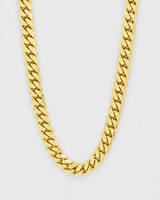 10mm 18K Gold Cuban Link Chain