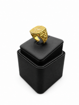 18K Gold Compass Ring