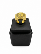 18K Gold Medusa Royal Ring