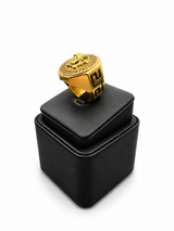 18K Gold Medusa Royal Ring