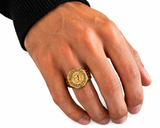 18K Gold Medusa Royal Ring