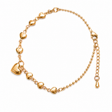 18k Gold Soul Hearted Bracelet