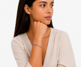Sterling Silver Ocean Scale Bracelet