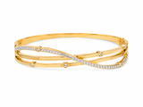 18k Gold Diamond Elegant Bracelet