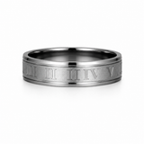 Sterling Silver Roman Numeral Ring