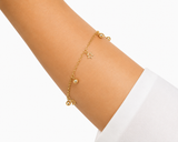 18k Gold Star Light Bracelet