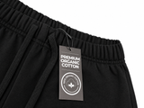 305GSM Cotton Shorts (Black)