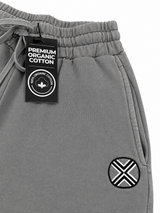 440GSM Terry Cotton Track Pants (Grey)