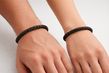 Black Titanium Cuff Bracelet