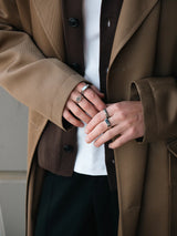 Sterling Silver Rope Ring