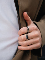Sterling Silver Rope Ring