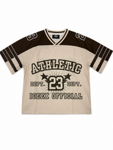 23 Athletics Brown Mesh Jersey TEE
