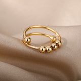 Beaded Pearl Ring