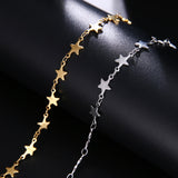 Star Linked bracelet (18k Gold / Sterling Silver)