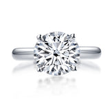 18k White Gold 3ct Diamond Engagement Statement Ring