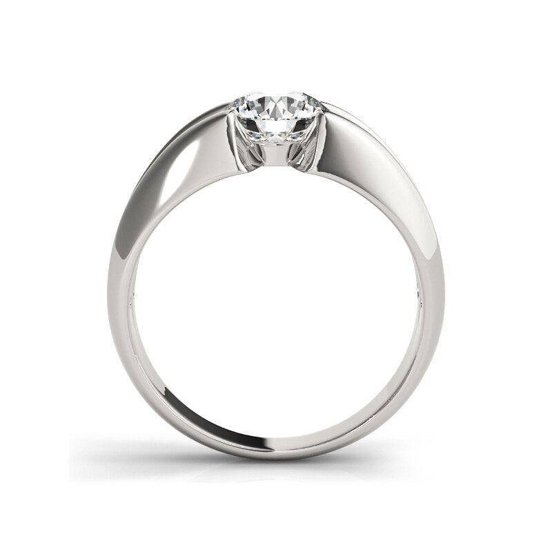 18kt White Gold Solitaire 1.2 Ct Diamond Ring
