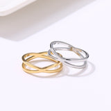 Double Rounded Sphere Ring