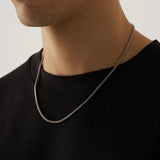 3mm Sterling Silver Franco Chain