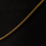 3mm 18k Gold Franco Chain