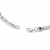 4mm Sterling Silver Rope Bracelet