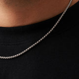 3mm Sterling Silver Box Chain