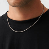 3mm Sterling Silver Box Chain