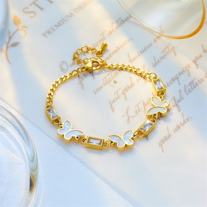 18K Gold Rendezvous Diamond Anklet