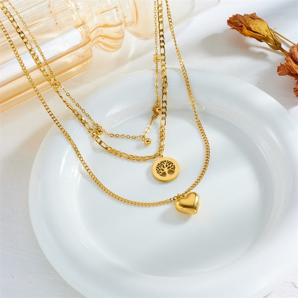 18k Gold Enchanted Love Set