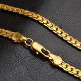18k Solid Gold Bonded Cuban Link