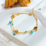 18k Gold Wisdom Anklet