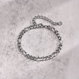 Sterling Silver Figaro Bracelet