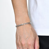 Sterling Silver Figaro Bracelet