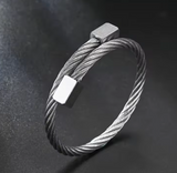Sterling Silver Brick Bracelet