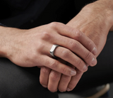 Sterling Silver Rectangle Signet Ring