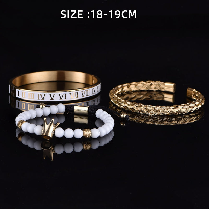 18k Gold Luxx Bracelet Set