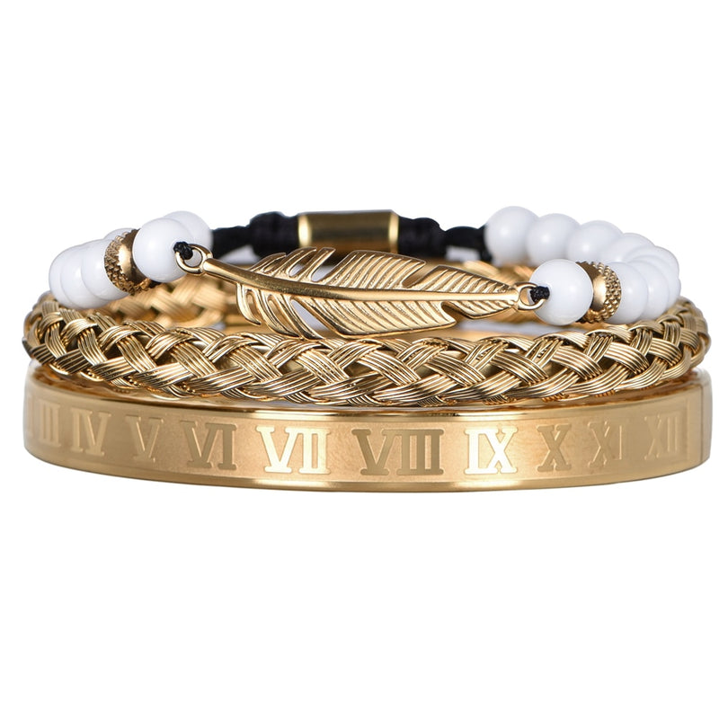 18k Gold Luxx Bracelet Set