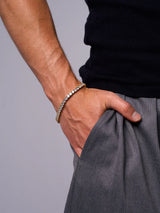 18k Gold 4mm Moissanite Tennis Bracelet
