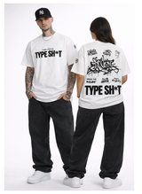 Type Shi White Heavy Weight Oversized TEE