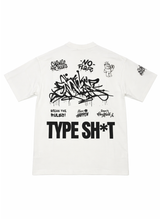 Type Shi White Heavy Weight Oversized TEE