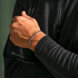 3mm Sterling Silver Wheat Bracelet